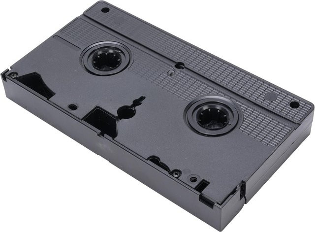 DIYelecs VCR Kopfreiniger mit Nass-Technologie für VHS Videoplayer, grau und schwarz, wiederverwendbar - Bild 1