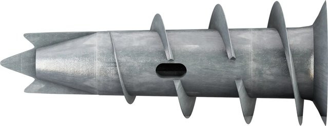 TOX Gipskartondübel Spiral Plus 37-4 mit Schraube, 50 Stück, verzinkter Stahl in Silber - Bild 1
