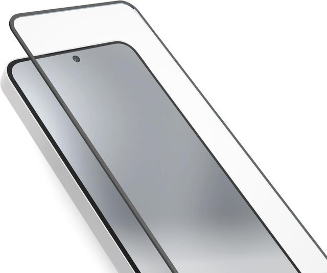 Glas Displayschutz Full Cover für Samsung Galaxy S25 und Samsung Galaxy S24 in Schwarz - Bild 1