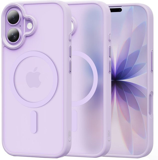 Tech-Protect MagSafe Hülle Magmat für Apple iPhone 17 in Lila Matt - Bild 1