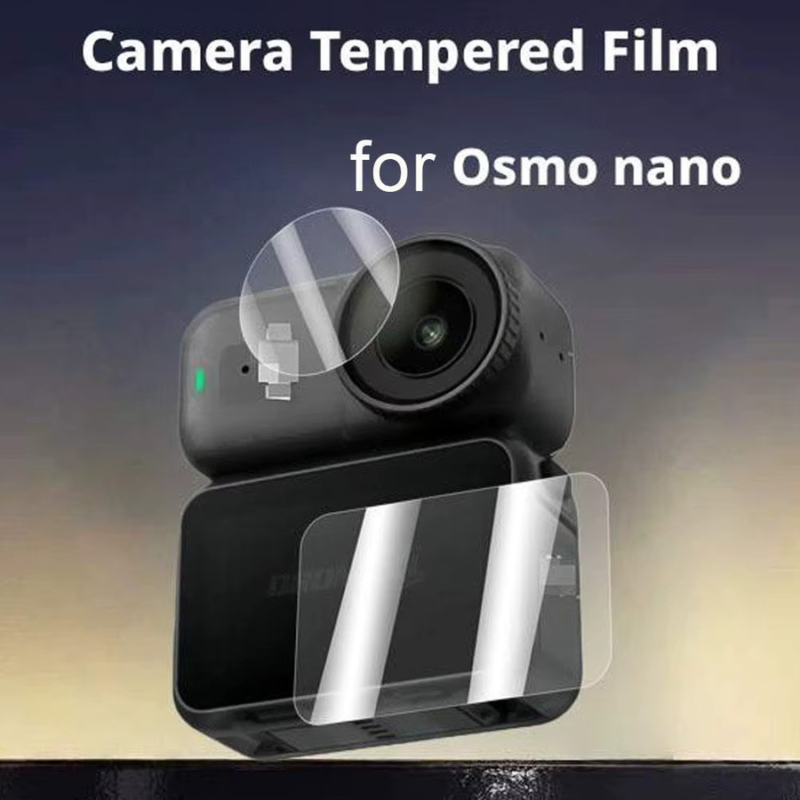 DJI Osmo Nano Objektiv Schutzfilm Transparent HD Anti-Scratch Gehärtete Schutzfolie - Bild 2