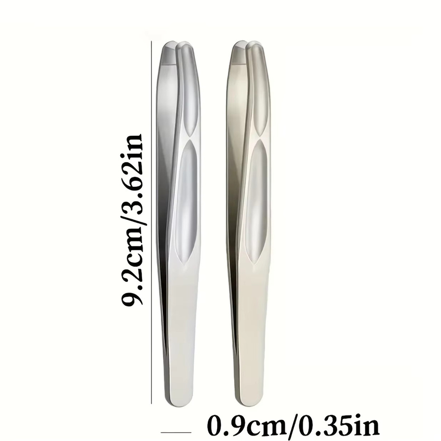 Ouriner Bartzupfwerkzeug, 2-teiliges Edelstahl-Clip, Herren - Bild 4