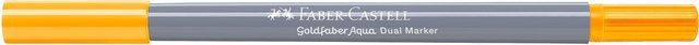 Faber Castell Goldfaber Aqua Dual Marker in Chromgelb Dunkel mit Brush-Spitze - Bild 1