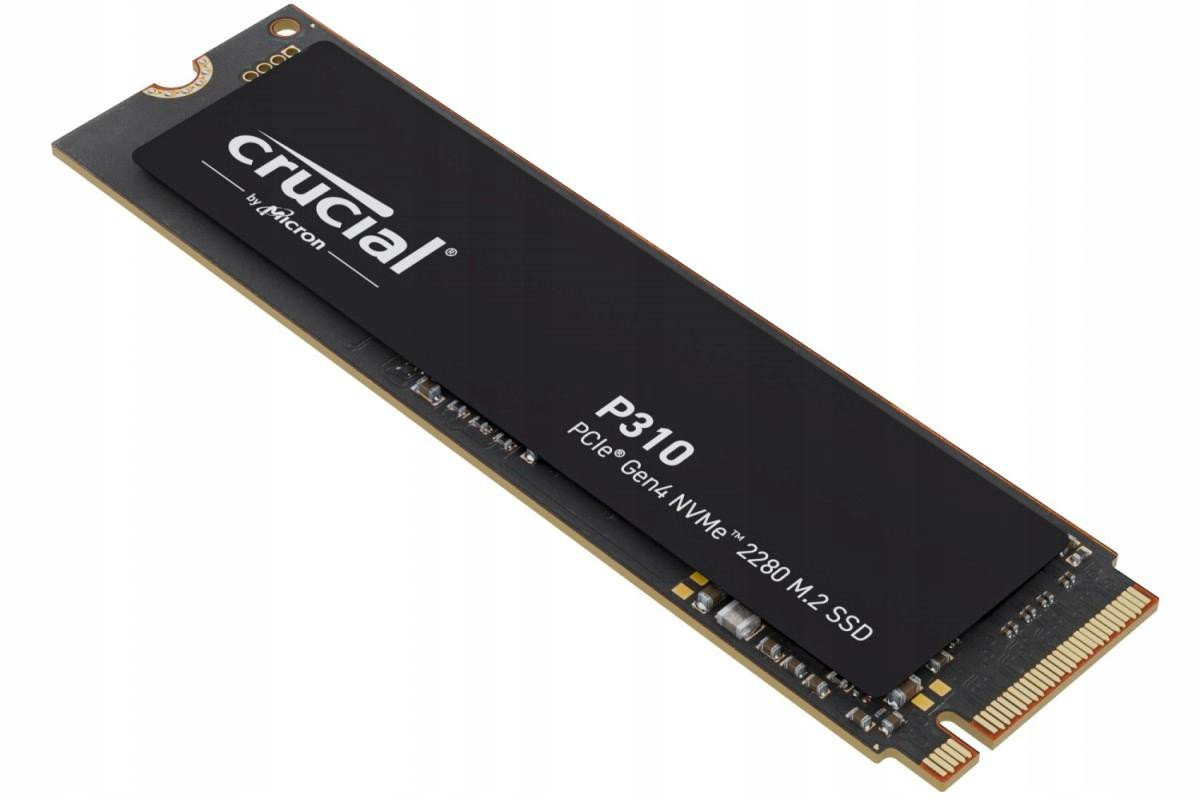 Crucial P310 NVMe SSD 500GB M.2 2280 PCIe 4.0 Schwarz - Bild 3