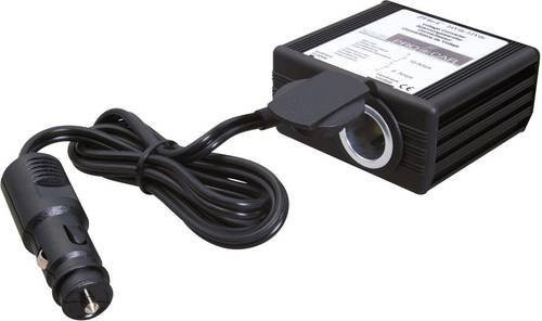 ProCar Spannungswandler 72W Schwarz, 24V zu 12V, B x H x T: 87 x 42 x 90 mm - Bild 1
