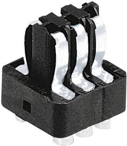 HARTING Han Federeinsatz Staf 6 Löten, Schwarz, 09700062812 - Bild 1