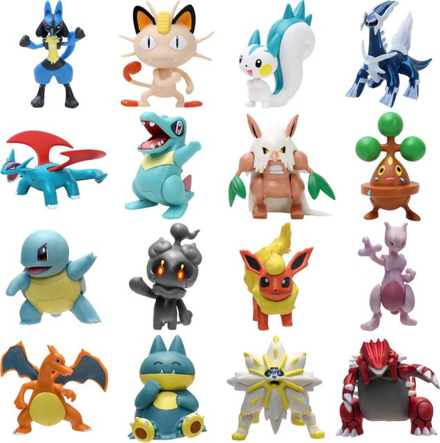 TAKARA TOMY Pokémon Charizard Lucario Mauzi Kyogre Mewtwo Figuren, Einzelfigur - Bild 1