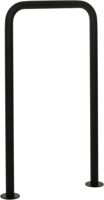 Fahrradbügel MCW-N42 Anlehnbügel aus pulverbeschichtetem Stahl für In- und Outdoor-Bereiche, B/H/T: 120 x 70 x 12 cm - Bild 2