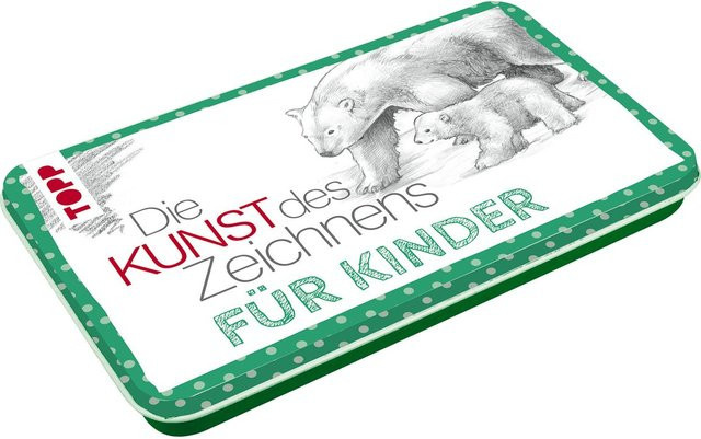 Topp Die Kunst des Zeichnens Designdose mit Zeichenmaterial Set - Bild 1