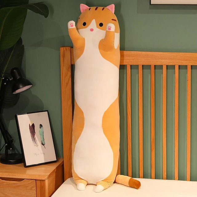 Kidsly Katze Plüschtier, Orange, 50cm - Bild 1