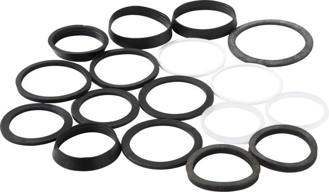 KÖRO Dichtungsset für Gruchverschluss für 1 1/4 Zoll und 1 1/2 Zoll Siphons, 17-teilig - Bild 1