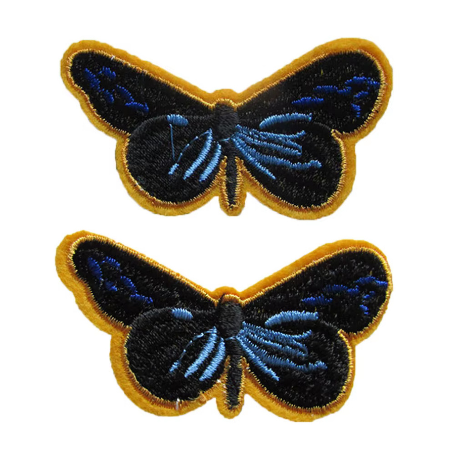 Dekorative Insekten-Stickerei als Bügelpflaster zum Reparieren und Verzieren von Kleidung in Multicolour - Bild 2