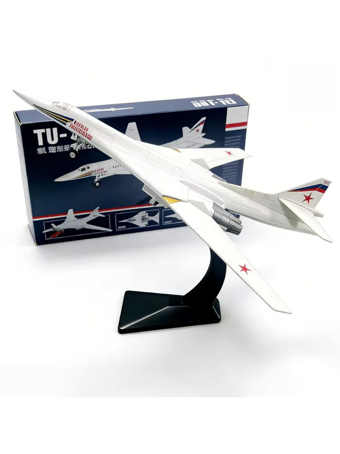 GRAPMAN Russischer Tu-160 White Swan Langstrecken-Strategischer Bomber, Montagemodell, 1:100 - Bild 4