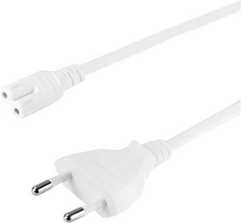 LogiLink CP194W Strom Netzkabel in Weiß mit 7,50 m Länge - Bild 1