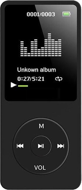 Honor Electronics MP3/MP4-Player mit 64 GB Speicher, 1,8-Zoll-Bildschirm und FM-Radio in Schwarz - Bild 1
