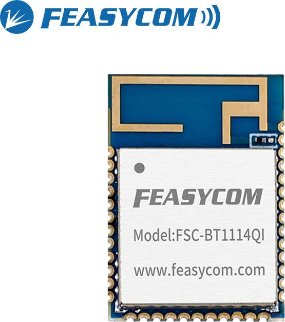 Feasycom FSC-BT1114QI QCC3086 Bluetooth 5.4 Sender mit LC3 Multi-Stream Auracast Broadcast Classic & LE Audio Modul - Bild 1