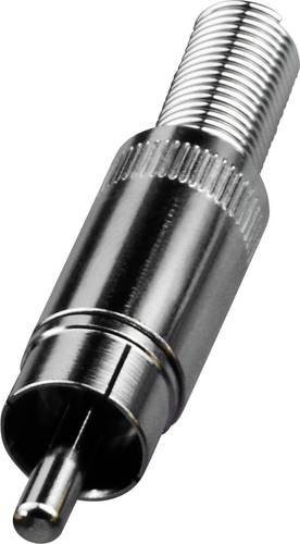 Monacor T-700 Cinch-Stecker RCA in Silber - Bild 1