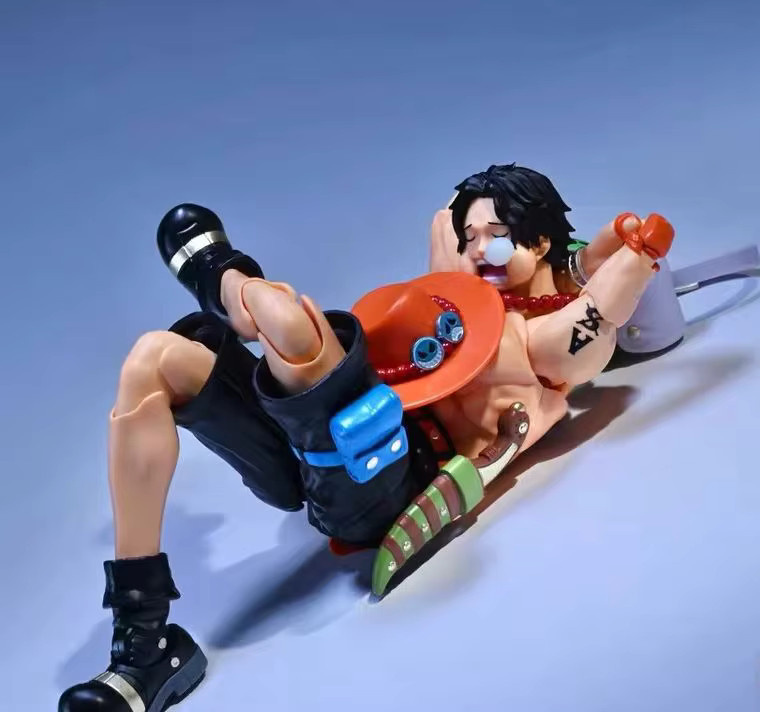 Bandai One Piece SHF Fire Boxing Ace Top War, Einzelfigur - Bild 2