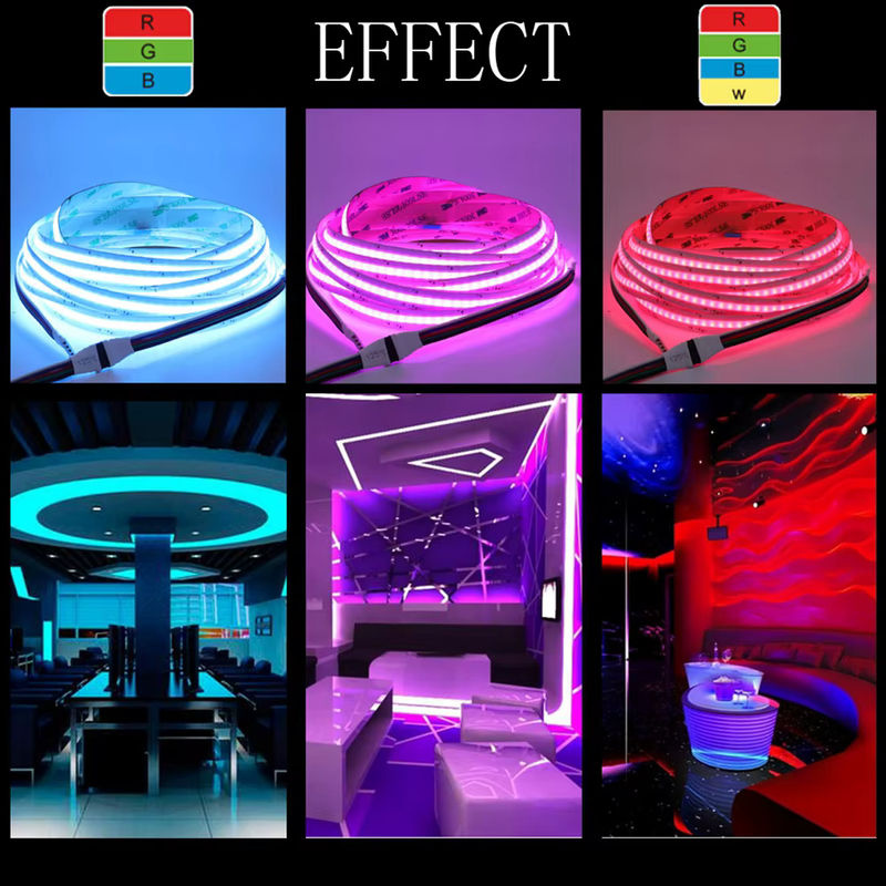 Xnbada COB LED-Lichtstreifen Multicolour, dimmbar, 840 LEDs/m, DC24V, RA90 - Bild 3