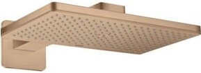 Hansgrohe Axor Kopfbrause Rain Soft in Gold, rechteckig, B: 46,0 cm x H: 30,0 cm - Bild 1