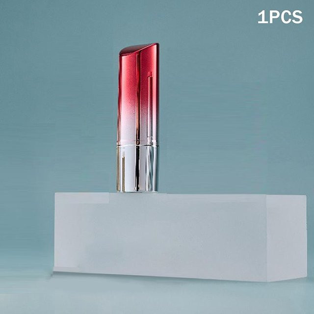 Binchi Outdoor Product Lippenbalsam-Behälter, Roségold-Silber Metallic, nachfüllbar - Bild 1