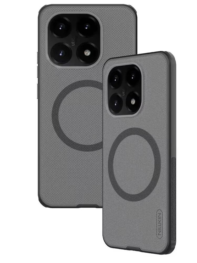 Nillkin Magnetische Super Frosted Shield Pro Handyhülle für Xiaomi 15T Pro und Mi 15T in Transparent, Stoßfeste Rückabdeckung mit Anti-Fingerabdruck-Schutz - Bild 3