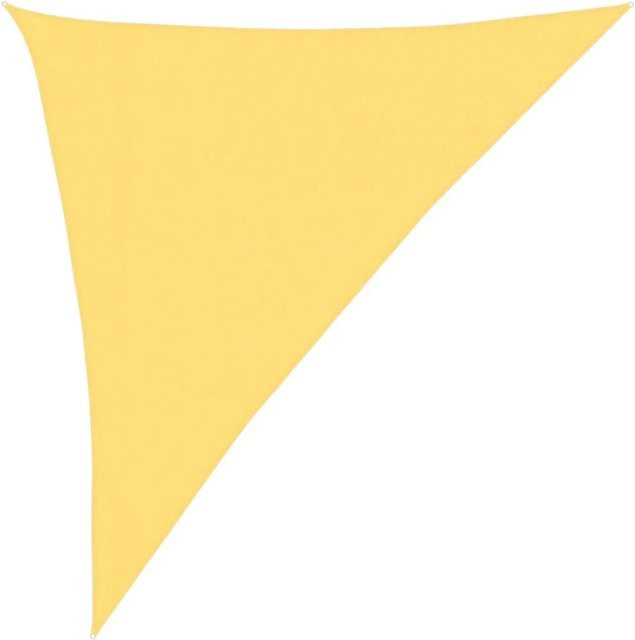 Furnicato Sonnensegel dreieckig aus HDPE in Beige, B/T/H: 3 x 4 x 5 m - Bild 1