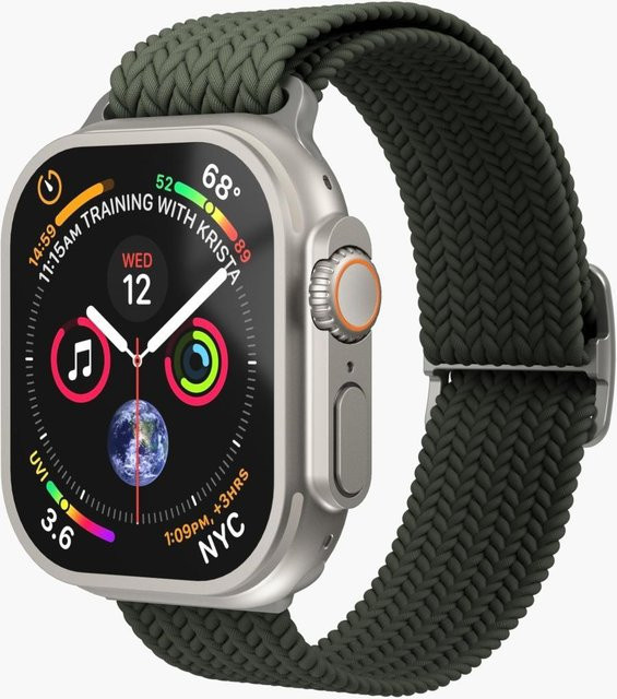 Vonmählen Uhrenarmband Woven Loop, Textil/NATO, Olive, Unisex, 40/41/42 mm - Bild 1