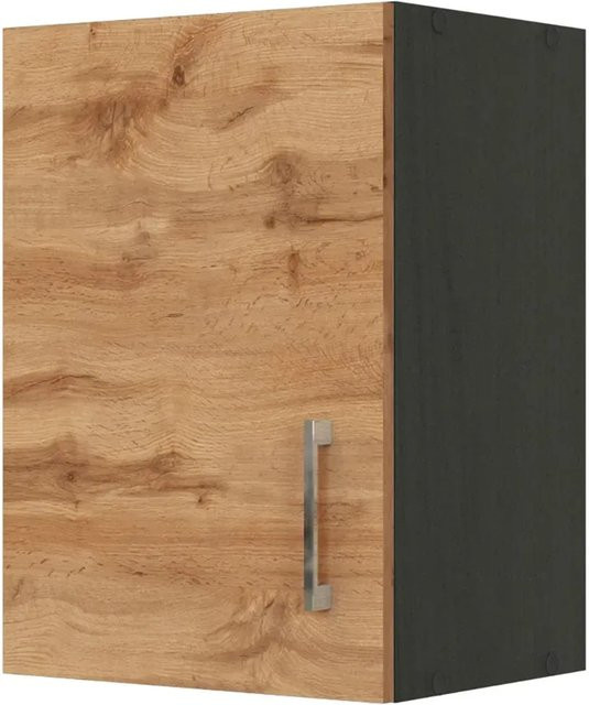 Held Möbel Küchen-Hängeschrank Sorrento in Wotan Eiche und Grafit, B/H/T: 40 x 57 x 34 cm - Bild 1