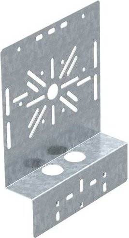 OBO Bettermann Montageplatte aus Metall in Silber - Bild 1