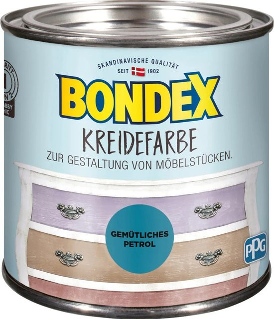 Bondex Kreidefarbe Gemütliches Petrol 500 ml - Bild 1