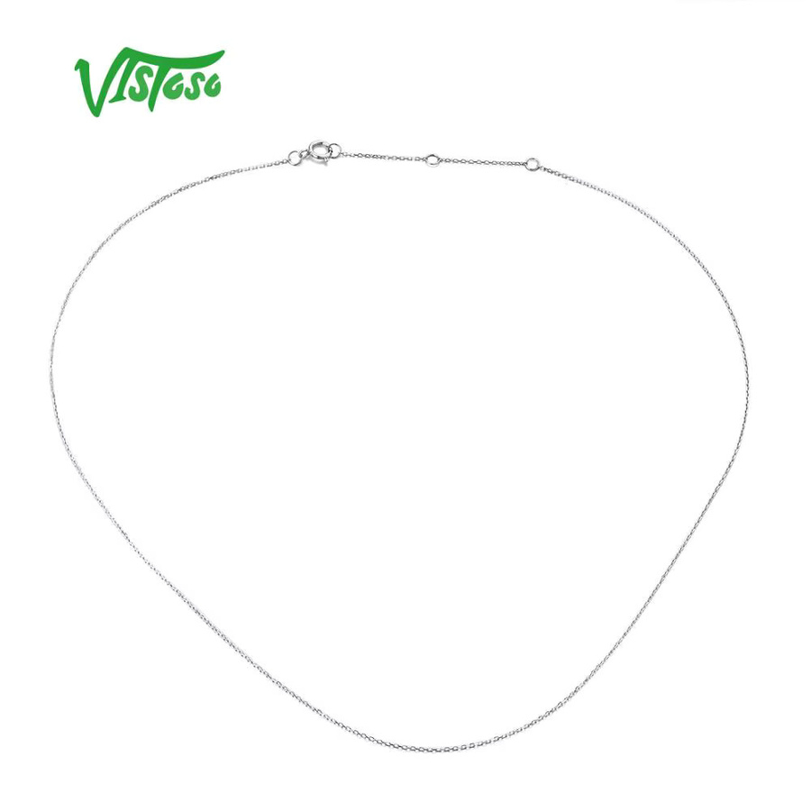 VISTOSO Halskette 585 Gold, Bicolor, Damen, 42 cm - Bild 1