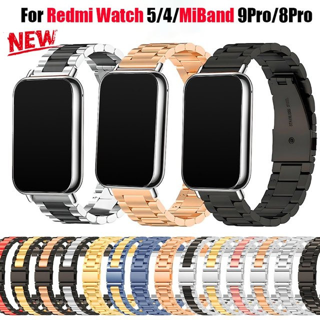 CAOWTAN Uhrenarmband Edelstahl, Unisex, für Redmi Watch 5, Mi Band 8 Pro, Xiaomi Mi Band 9 Pro, Redmi Watch 4 - Bild 1