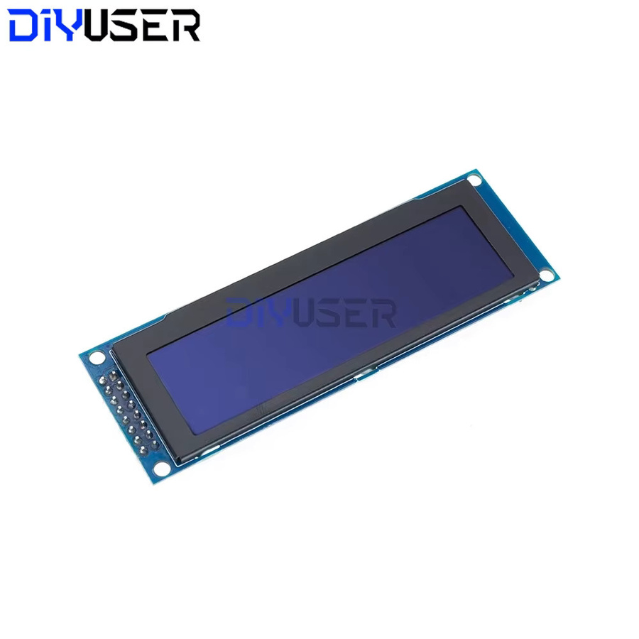DIYUSER OLED-Displaymodul SSD1322 mit 3,12 Zoll, 256x64 Pixel, SPI und I2C Schnittstelle, blau, für STM32 und Raspberry Pi - Bild 3