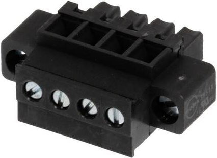 Molex Printklemme 395172004 mit 4 Polen in Schwarz - Bild 1
