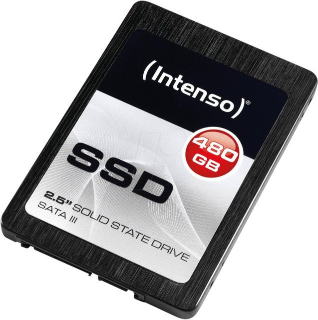Intenso High Performance Interne SATA SSD 480 GB, 2.5 Zoll, Schwarz - Bild 2
