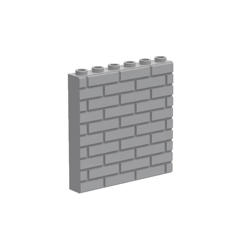 SixBricks Wand Bausteine, Zubehör, Grau - Bild 2