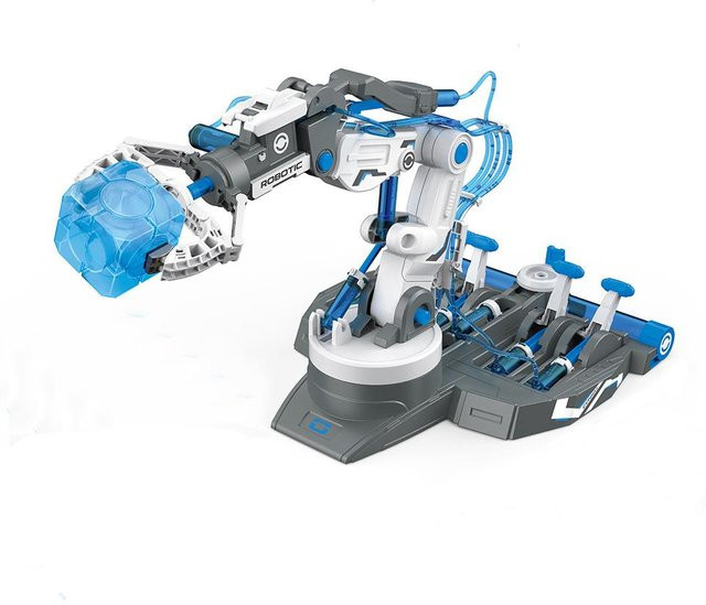 Linyi toy car DIY-Montage 3-in-1 Cooler Roboter, Hydraulischer Manipulatorarm, STEM-Kit, ab 6 Jahren - Bild 1