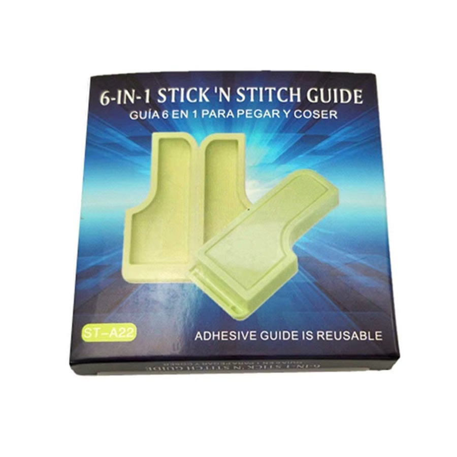 OZXHIXU 6-in-1 Stick Stitch Guide Multifunktionale Nahtführung aus Kunststoff ST-A22 - Bild 2