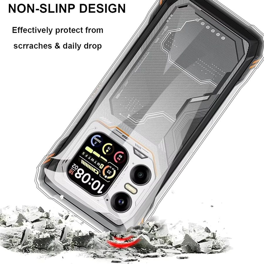 Blackview Xplore 1 Schutzhülle aus weichem TPU in Schwarz Transparent - Bild 2