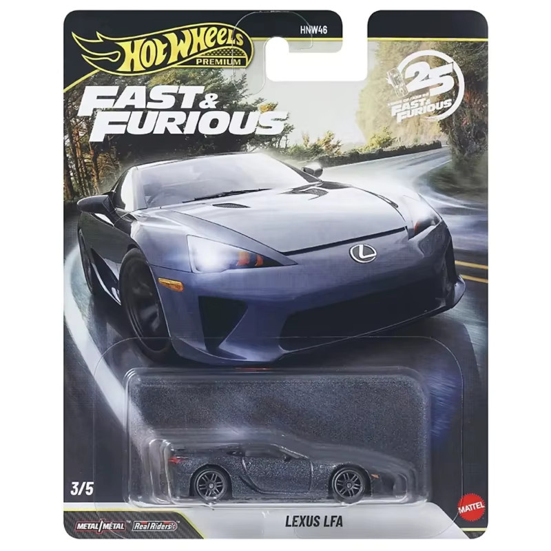 Hot Wheels Fast, Automodell-Spielzeug, 1:64, ab 14 Jahren - Bild 3