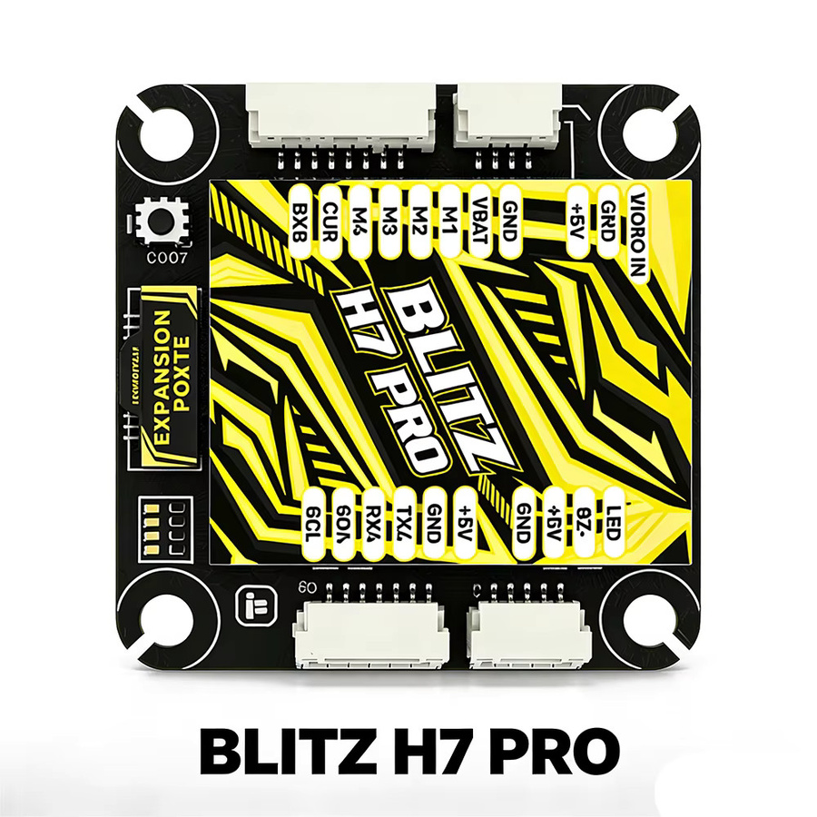 iFlight BLITZ H7 Pro Flight Controller 4-12S mit 35x35mm Montageformat und 5V/3A sowie 12V/2,5A Ausgängen für Ardupilot - Bild 2