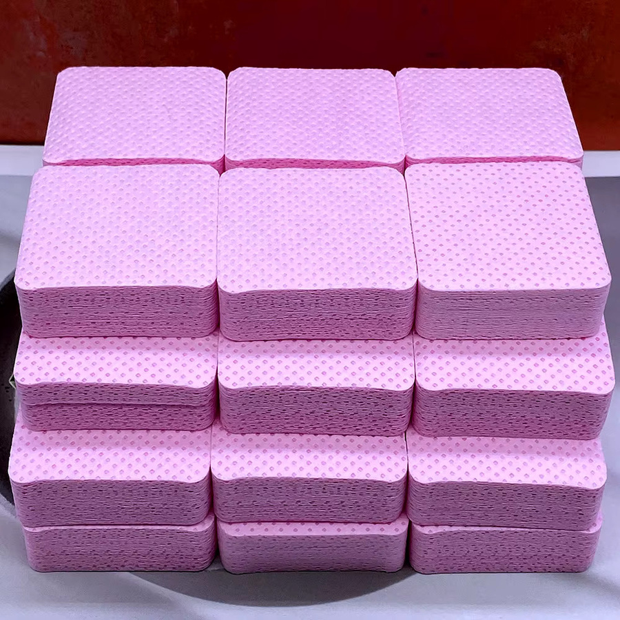 Mollie Lipper Reinigungspads aus Baumwolle für Wimpernkleber-Entferner, 200 Stück - Bild 3