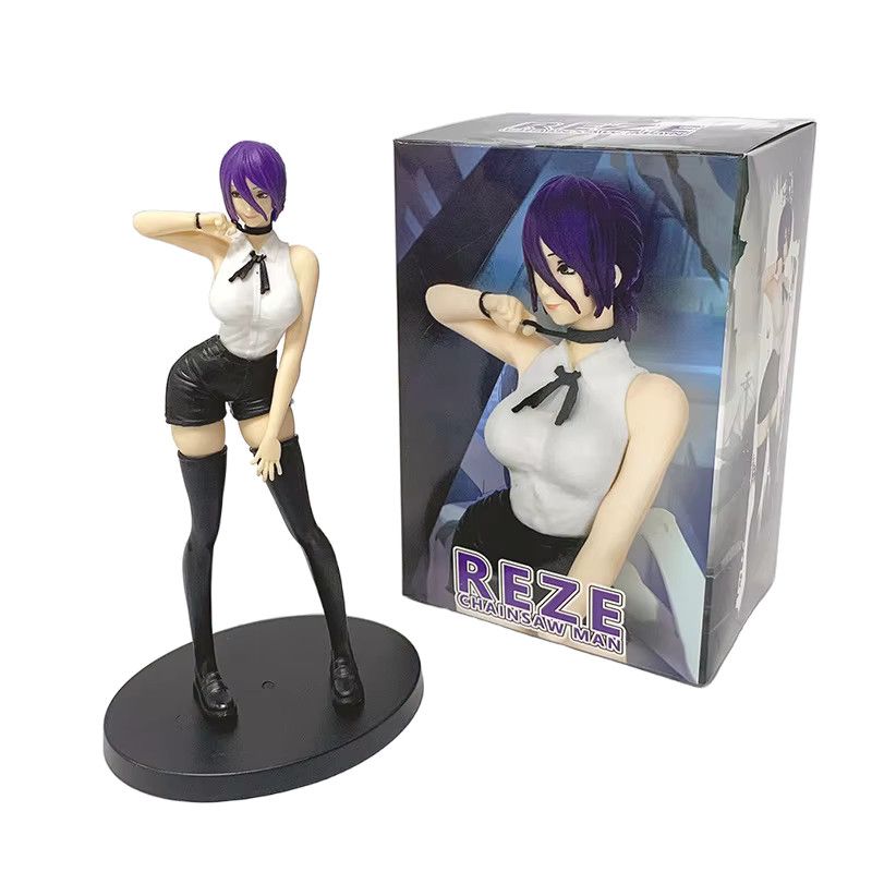 Bandai Chainsaw Man Anime Figur Reze als stehendes Modell aus PVC, Höhe: 19 cm - Bild 4