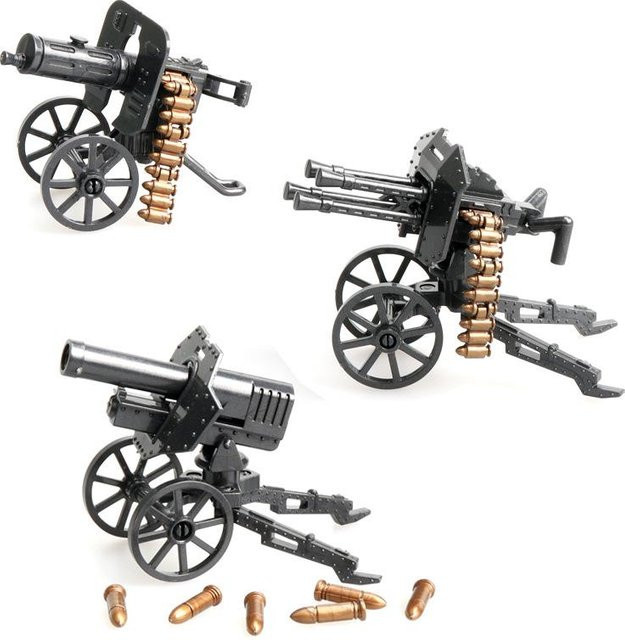 DBPALY Weltkrieg 2 MOC Waffe Maschinengewehr Raketenwerfer, Bausteine Set, ab 6 Jahren - Bild 1