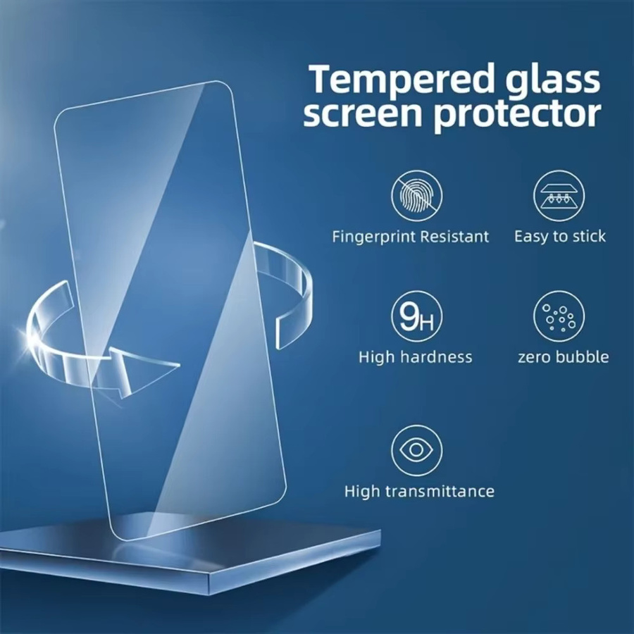 3-teiliges Set gehärtetes Glas Displayschutz transparent für Samsung Galaxy A56 A55 A36 A34 A25 A26 A15 A16 A24 A35 A53 A73 5G - Bild 5