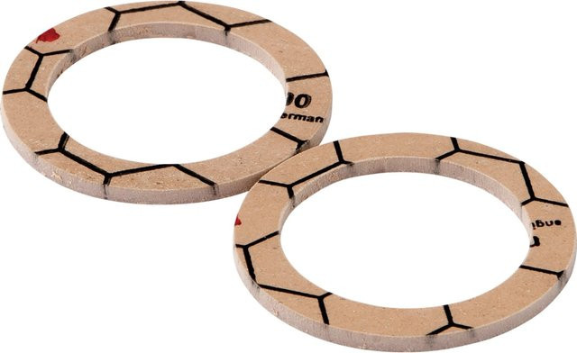 KÖRO Novapress 850-Ring für Gashahn, 3/4 Zoll, B/T/H: 25 mm x 34,5 mm x 2 mm, 2 Stück, beige - Bild 1