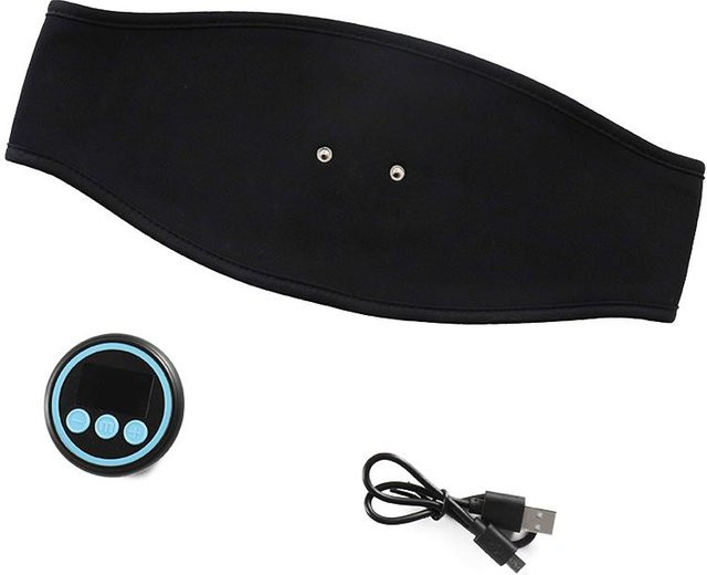 Elektrischer Bauchmuskel-Massagegerät EMS Muskelstimulator, schwarz - Bild 1