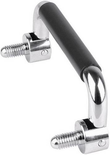 Mentor Tragegriff Chrom L 11,8 cm x B 3,4 cm x H 1,0 cm - Bild 1
