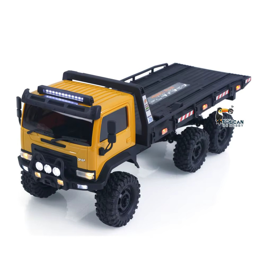 TOUCAN RC HOBBY RC Crawler 6x6 Flachbett-LKW, 1:18, Off-Road-Modell, mit Fahrzeuglicht - Bild 2